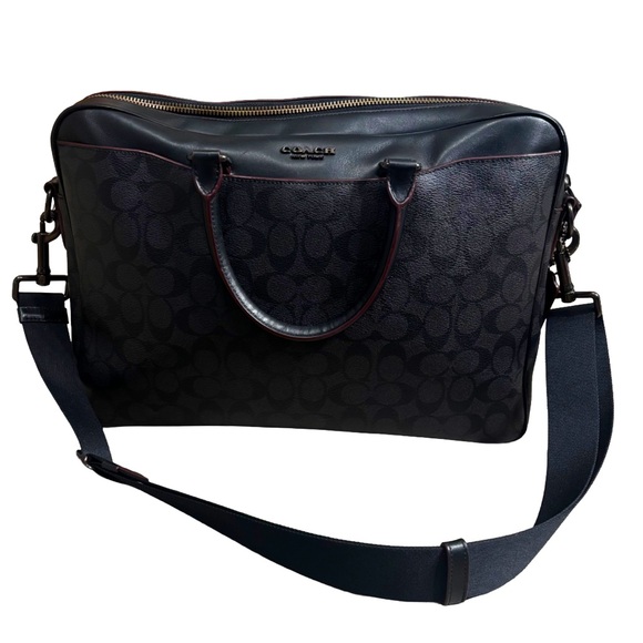 COACH Beckett Structured  Briefcase in Signature Canvas - Picture 1 of 13
